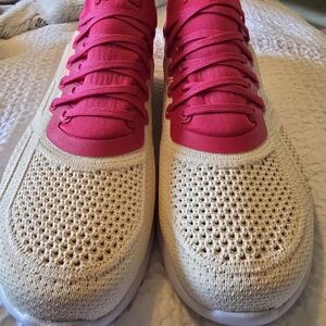 APL Women's Fuchsia and Beige Sneakers